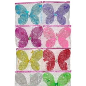 ALITAS DE MARIPOSA FLUOR CON LUZ 34622