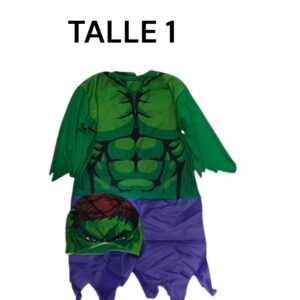 DISFRACES HULK TALLE 1/2/3