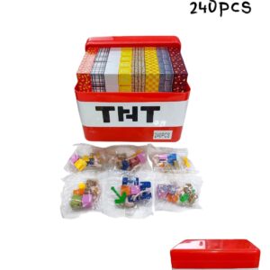 CUBOS MAGNETICOS DE MINECRAFT TNT X240PCS (990700)