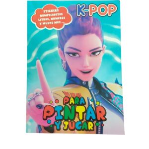 LIBRO PARA COLOREAR KPOP