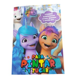 LIBRO PARA COLOREAR DE MY LITTLE PONY