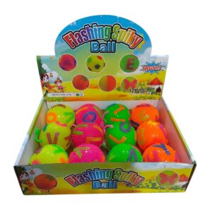 PELOTA FLASHING YOYO NUMEROS CON LUZ