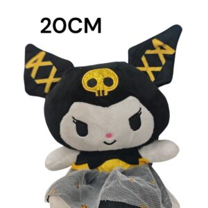peluche kuromi negro 20cm