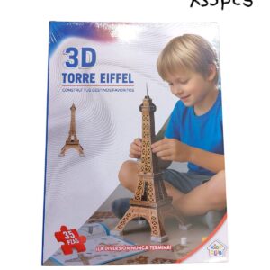 ROMPECABEZA 3D TORRE EIFFEL X35PCS (57268)