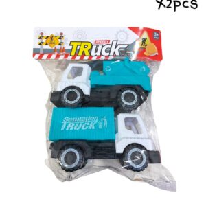SET CAMION DE BASURA X2PCS (624468)