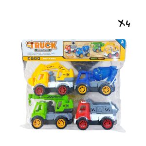 SET CAMION DE CONSTRUCCION X4 (309)