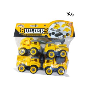 SET CONSTRUCCIÓN DESARMABLES X4 (LY008)