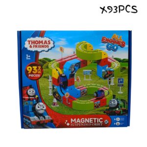 TREN THOMAS Y FRIENDAS MAGNETICO ELECTRICO X93PCS (6215)