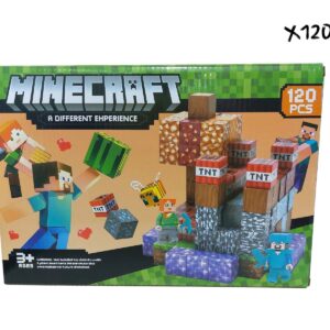 CUBO MAGNETICO DE MINECRAFT X120PCS (677115)