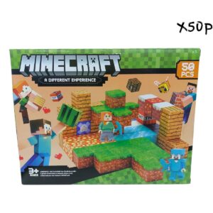 CUBO MAGNETICO DE MINECRAFT X50PCS (677112)