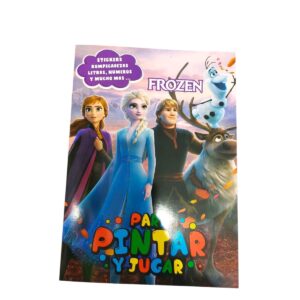 LIBRO PARA COLOREAR DE FROZEN