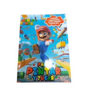 LIBRO PARA COLOREAR DE MARIO BROSS