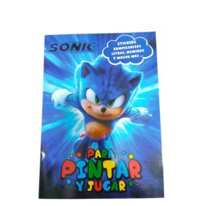 LIBRO PARA COLOREAR DE SONIC