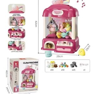 MAQUINA DE AGARRAR PELUCHE DE 42CMX28CMX32CM