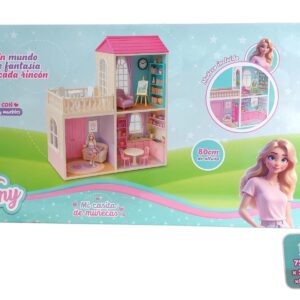 MUÑECA TINY Y SU CASA C/ACCESORIO 80CM (56672)