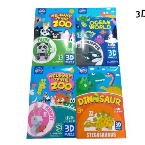 ROMPECABEZA 3D DE ANIMALES EN SOBRE  (710)