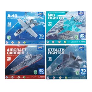 ROMPECABEZA EN 3D DE AVIONES EN SOBRE (711)