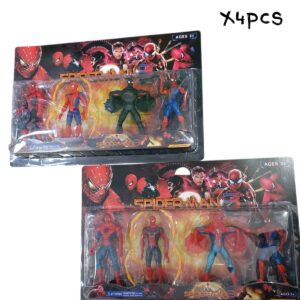 SPIDERMAN X4PCS