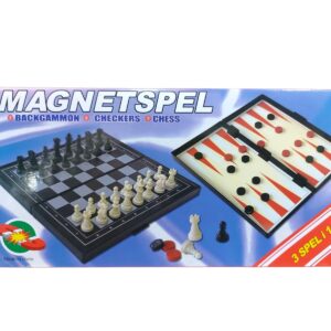 AJEDREZ MAGNETICO 3EN1 (00328)