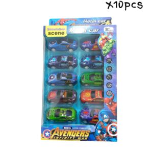 AUTITO METAL DE AVENGER X10PCS (56865)