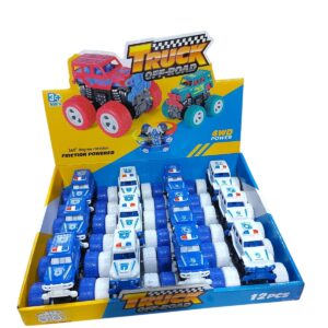 AUTO POLICIA RUEDAS GRANDES AFLICCION X1