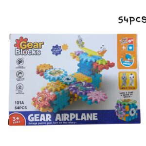 BLOQUES Y ENGRANAJES AVION X54PCS (624588)