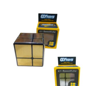 CUBO ESPEJO PLATEADO O DORADO 2X2 QIYI (569)