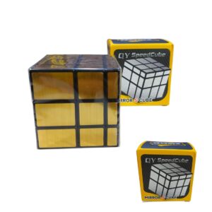 CUBO ESPEJO PLATEADO O DORADO 3X3 QIYI (10212)