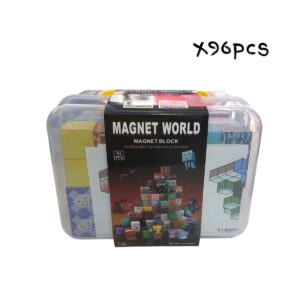 CUBO MAGNETICO DE MINECRAFT X96PCS (01235)
