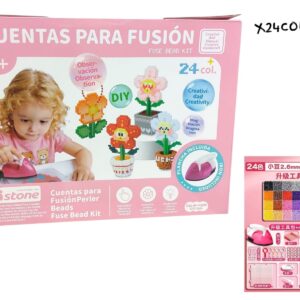 CUENTAS PARA FUNSIÓN X24COLORES + ACCESORIOS+PLANCHA (PKA50258)