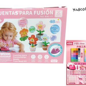 CUENTAS PARA FUSION x48colores+accesorios+plancha (PKA50259)