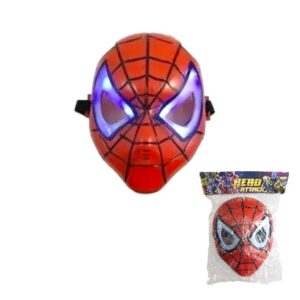 MASCARA CON LUZ DE SPIDERMAN (013)