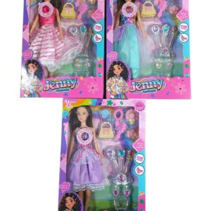 MUÑECA JENNY LUZ Y SONIDO C/ACCESORIOS (30750)