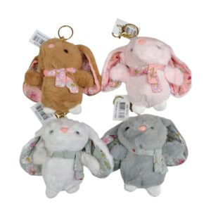 PELUCHE LLAVERO CONEJO CON BUFANDA 7270