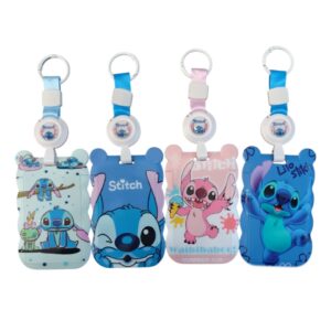 PORTA SUBE LLAVERO TIPO YOYO STICH