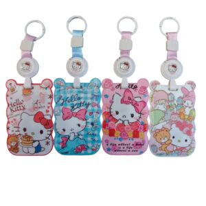 PORTA SUBE LLAVERO TIPO YOYO HELLO KITTY