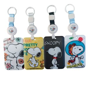PORTA SUBE LLAVERO TIPO YOYO SNOOPY