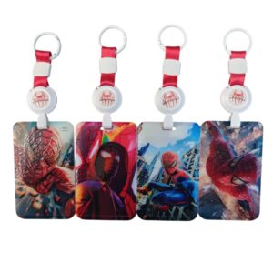 PORTA SUBE LLAVERO TIPO YOYO SPIDERMAN