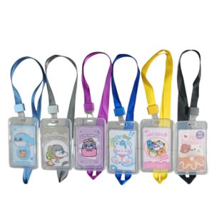 porta sube transparente con colgante 7246
