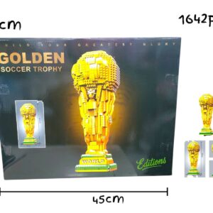 BLOQUES PARA ARMAR LA COPA DEL MUNDO X1642PCS