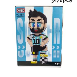 LEGO BRICKS DE MESSI X3470PCS (96850)