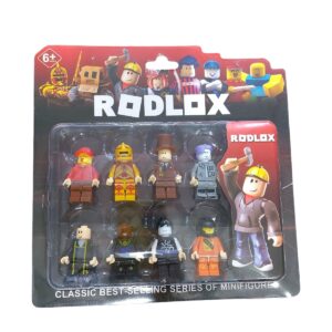 MUÑECOS ROBLOX X8PCS C/ACCESORIOS (72449)