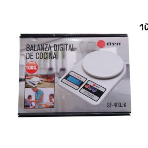 BALANZA DIGITAL DE COCINA 10KG (04006)