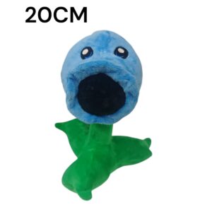PELUCHE PLANTA LANZAGUISANTE AZUL CELESTE 20CM