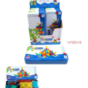 BLOQUES MAGNETICOS X78PCS EN LATA (24210