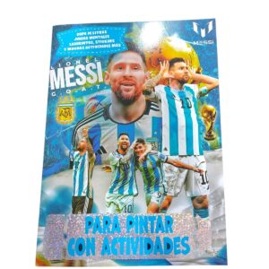 LIBRO PARA COLOREAR MESSI