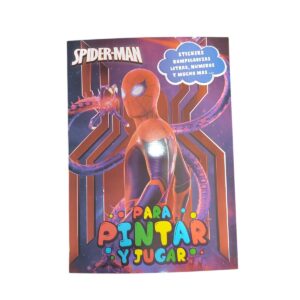 LIBRO PARA PINTAR DE SPIDERMAN