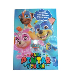 LIBRO PARA PINTAR PAW PATROL