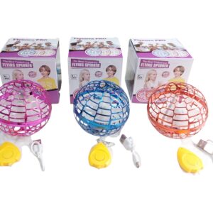 PELOTA VOLADORA CON LUZ CON CARGA USB (48727)