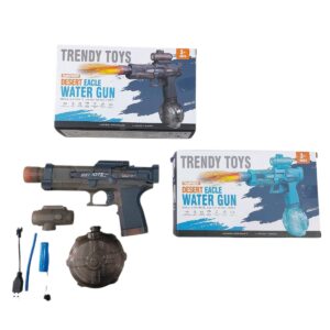 PISTOLA DE AGUA C/MIRA Y CARGA USB (50011)